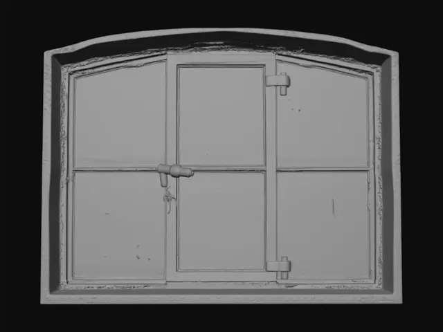 3D model for Cellar Window