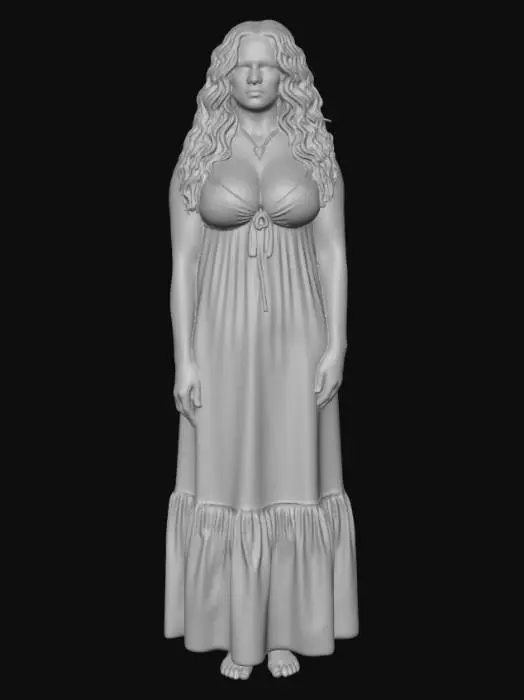 3D model for Blonde woman 21 BV - Green Echoes