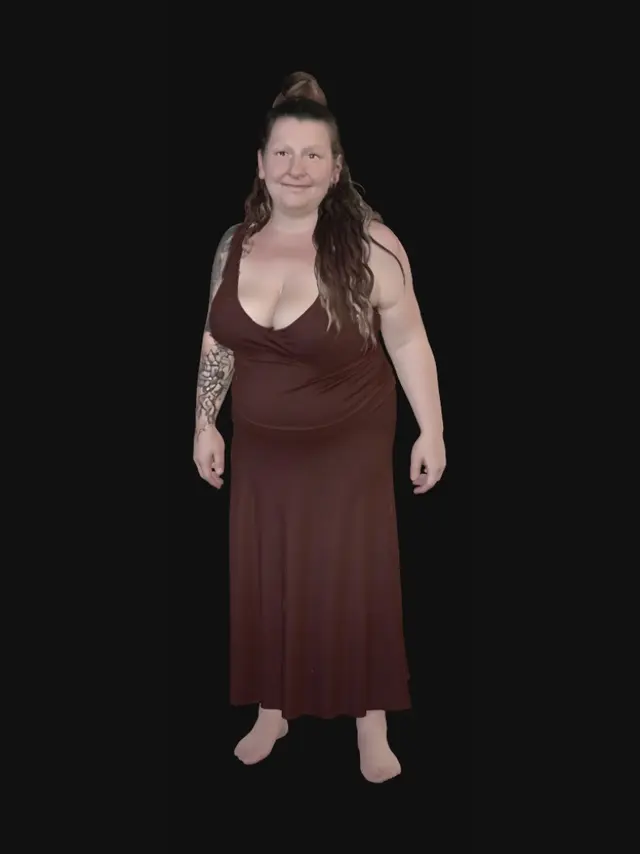 3D model for Rural woman 17 - Rustic Barn Portrait