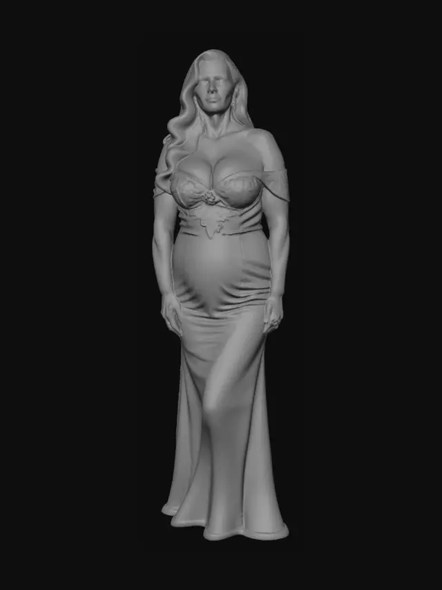 3D model for Scarlet Velvet Evening