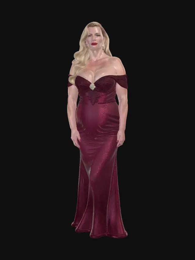 3D model for Scarlet Velvet Evening
