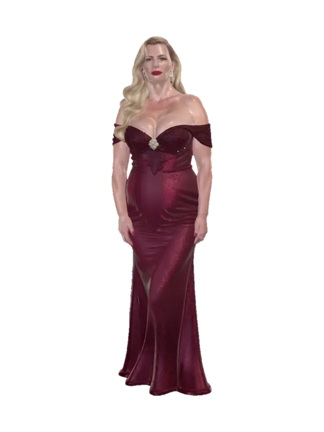 3D model for Scarlet Velvet Evening