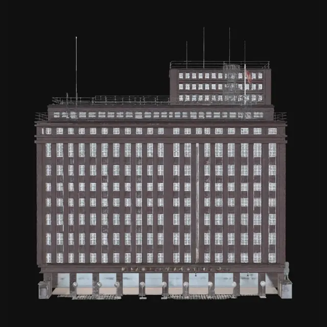 3D model for Kontorhaus Hamburg
