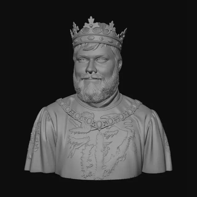 3D model for The Velvet King