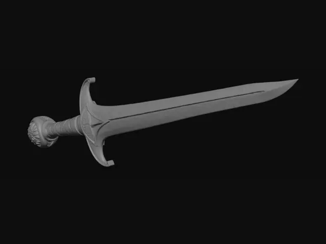 3D model for une épée
