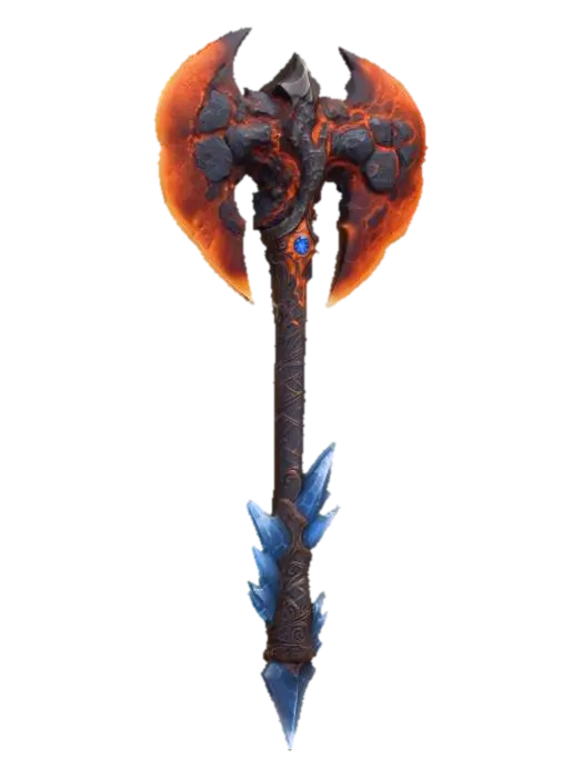 A_digital_3D_rendering_showcases_an_elemental_batt_x4.png - Axes 3D model, vytvořený pomocí AI