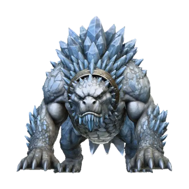 3D model for Crystal Beast