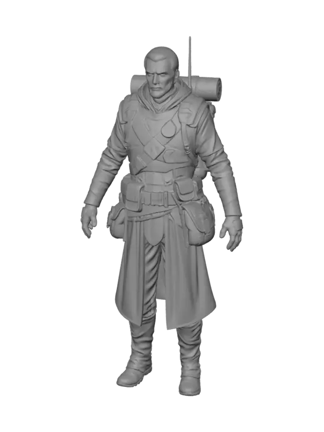 3D model for Ironbound Wanderer