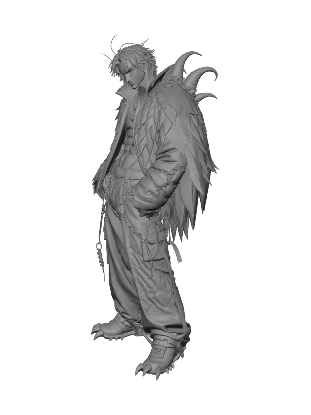 3D model for Crimson Dragon Ascendant