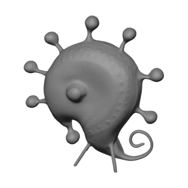 3D model for Prismatic Orb Creature