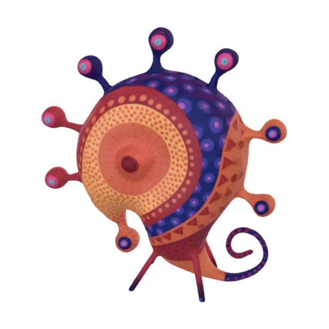 3D model for Prismatic Orb Creature