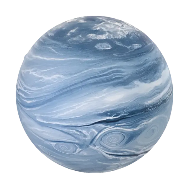 Blue Planet - Maritime 3D model, vytvořený pomocí AI