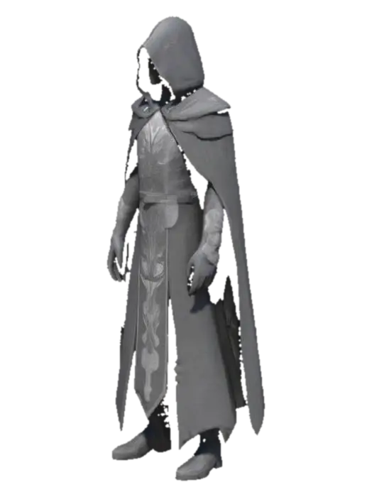 Organization 13 - Caped 3D model, vytvořený pomocí AI