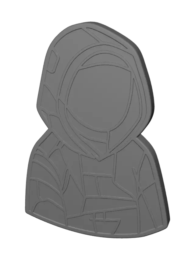 3D model for Kaleidoscope Hoodie