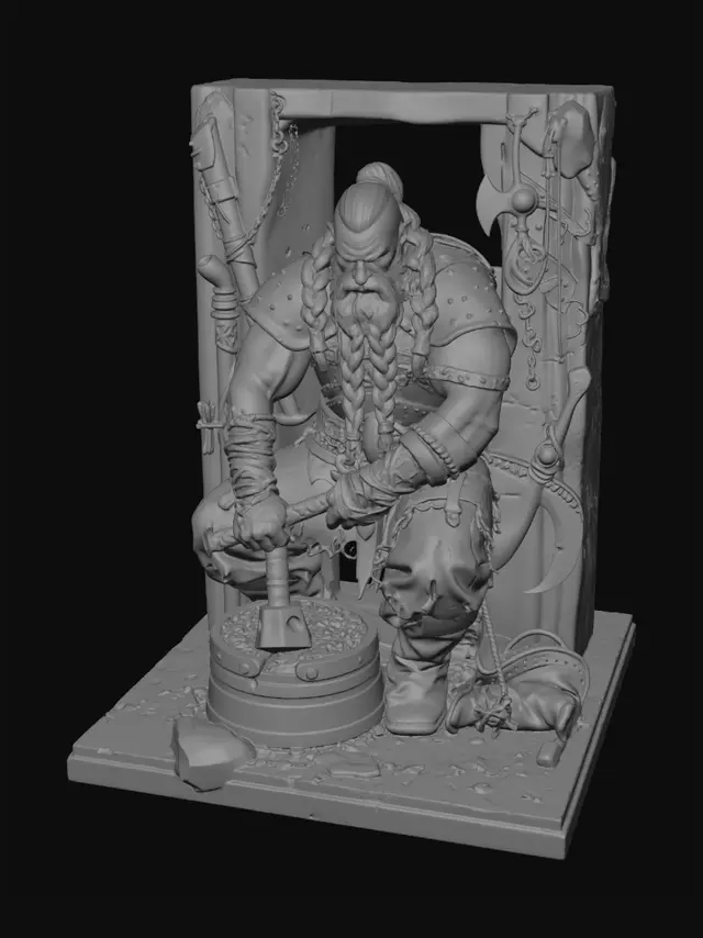 3D model for Hammer of the North