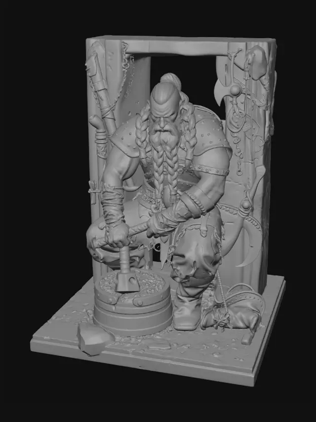 3D model for Hammer of the North