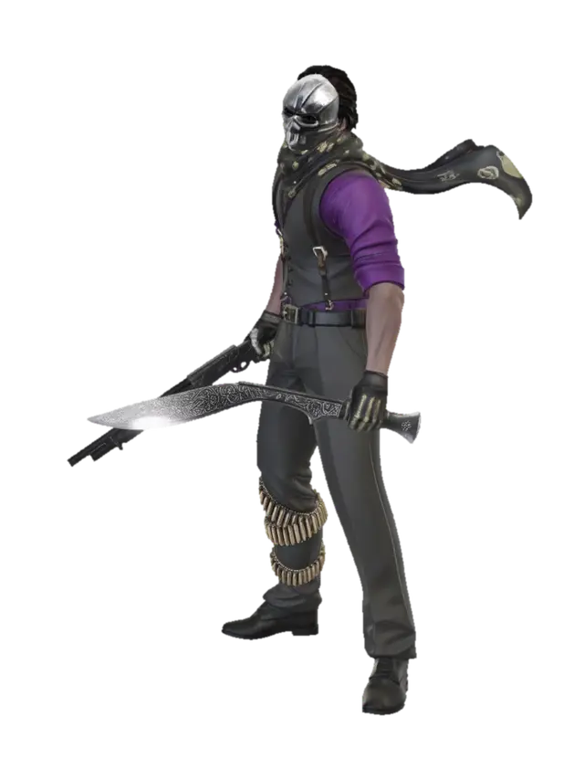 3D model for Violet Reaper