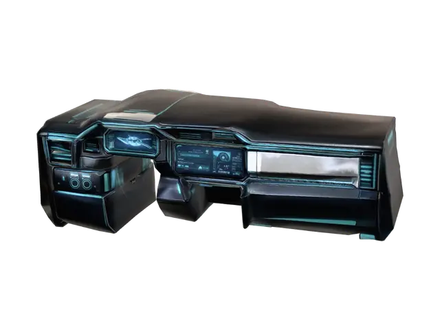 3D model for Neon Starship Console
