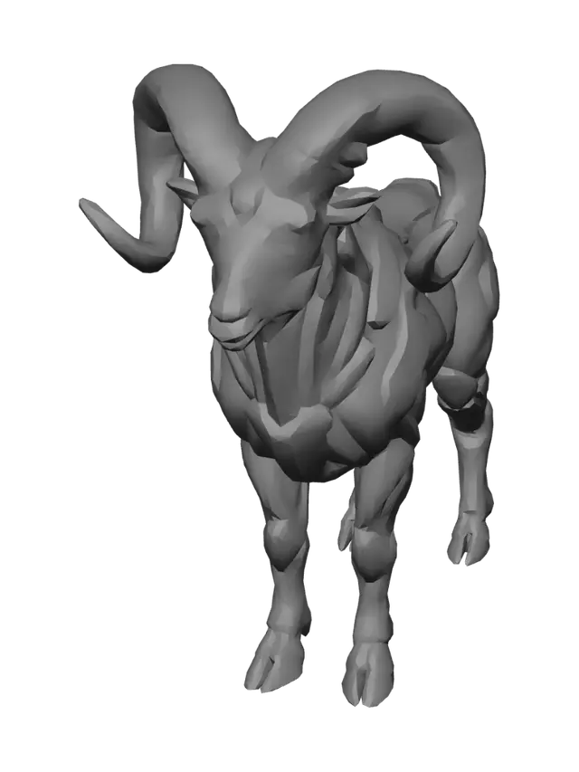 3D model for Mecha Minotaur