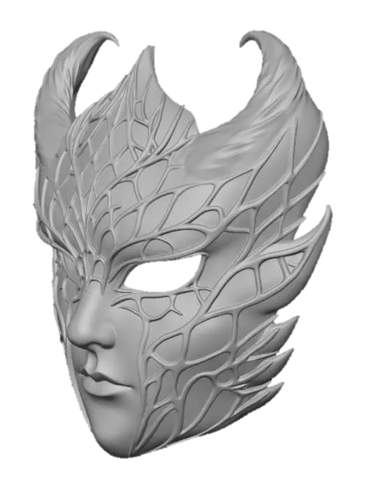 3D model for Inferno Mask