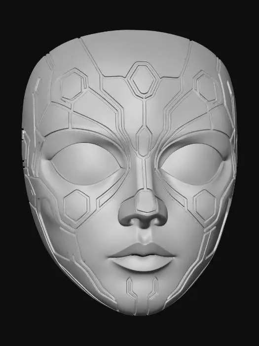 3D model for Golden Circuit Mask