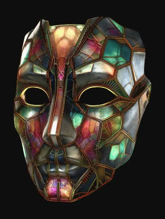 3D model for Prismatic Mosaic Mask