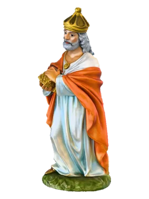 King with a Gift - Mago 3D model, vytvořený pomocí AI