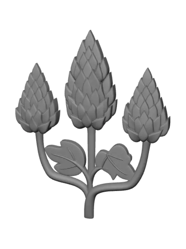 3D model for Triple Artichoke