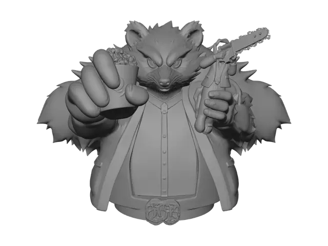 3D model for Raccoon Rampage