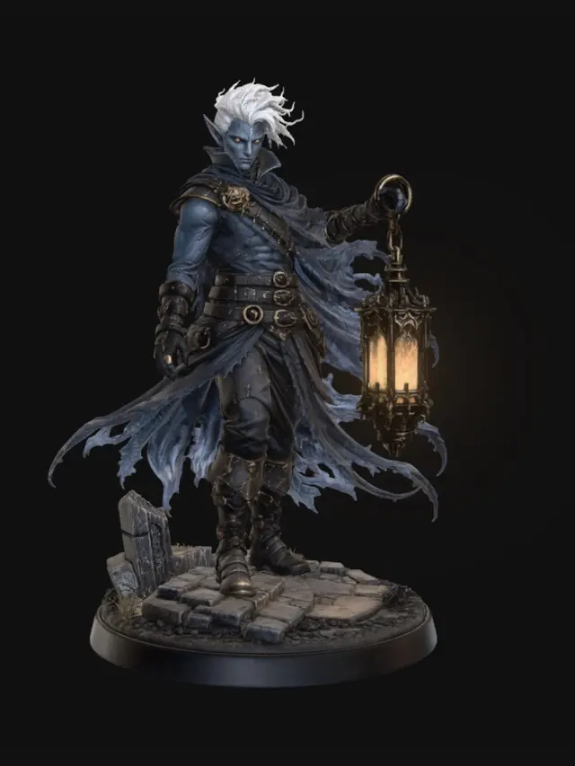 3D model for Lanternbound Warden
