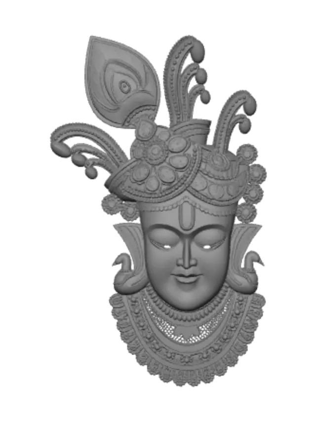 3D model for Ivory Peacock Crown