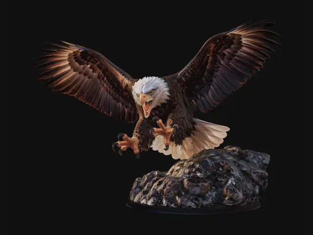 3D model for Firelit Wings Over the Peaks