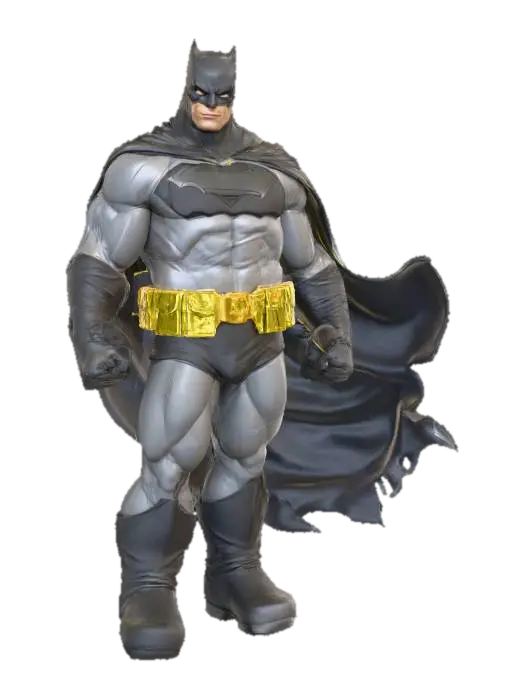 Batman Reimagined - Gotham 3D model, vytvořený pomocí AI