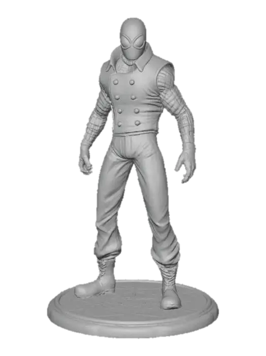 3D model for Stealth Noir Hero