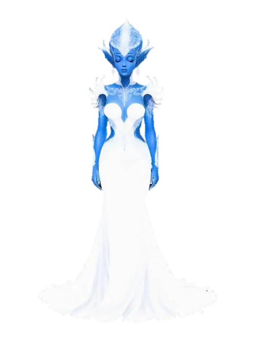 Modelo 3D de Celestial Elegance - Femalefigure, gerado por IA