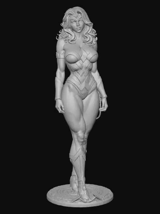 3D model for Wonder Warrior