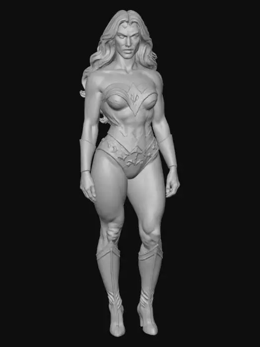 3D model for Wonder Heroine
