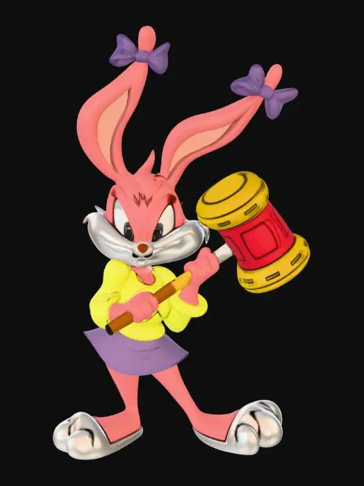 3D model for Babs with a Mallet