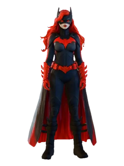 Heroic Vigilante - Retextured 3D model, vytvořený pomocí AI