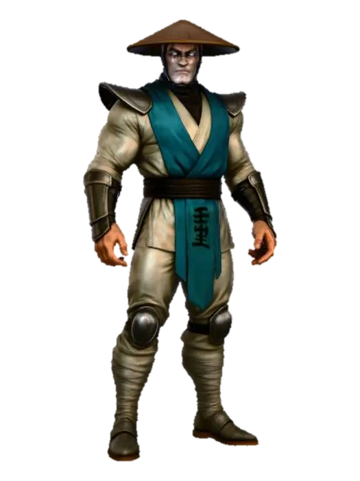 Thunder Guardian - Mortalkombat 3D model, vytvořený pomocí AI