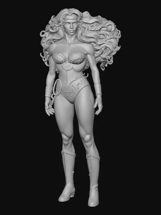 3D model for Wonder Heroine