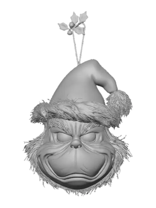 3D model for Grinch Ornament, #Christmas2025#