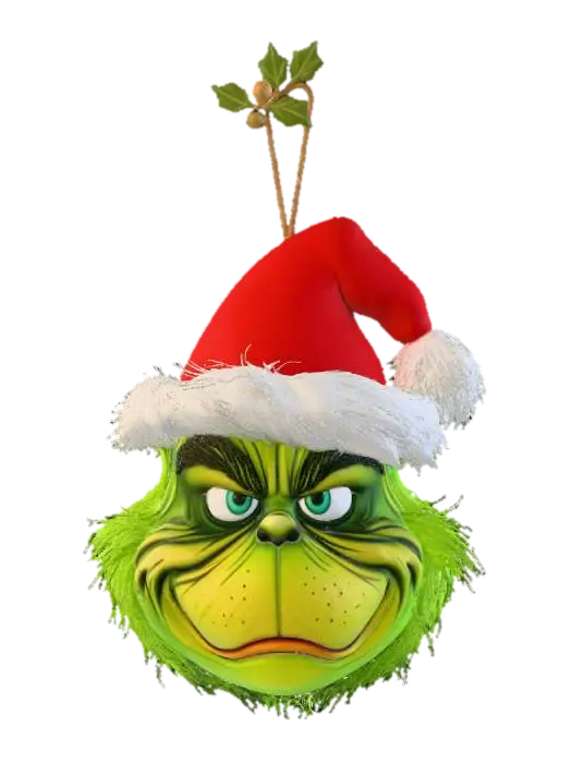 3D model for Grinch Ornament, #Christmas2025#