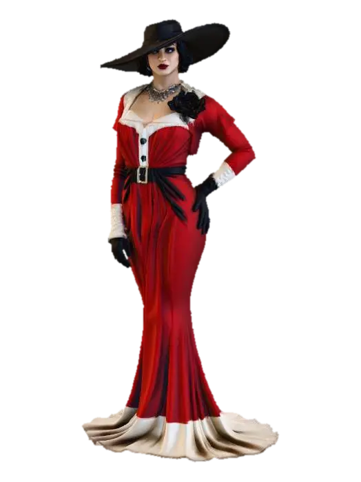 Lady D Got the Look - Xmas 3D model, vytvořený pomocí AI