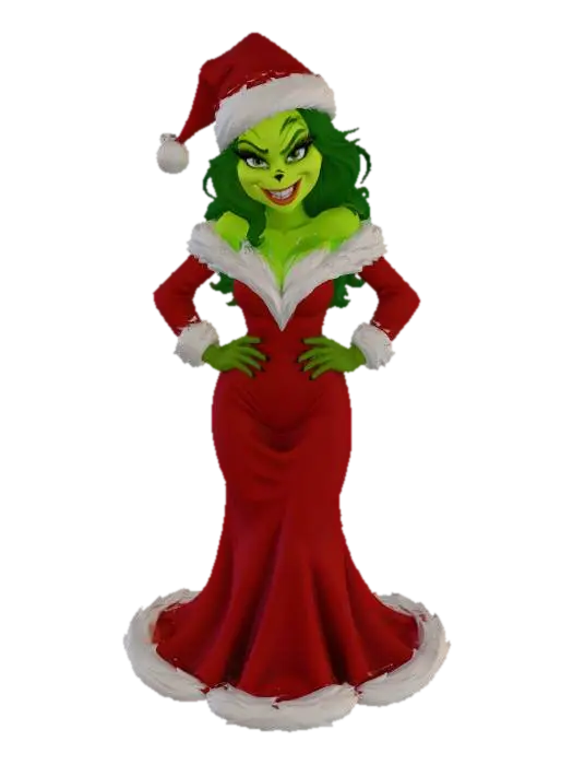 3D model for Green Holiday Glam