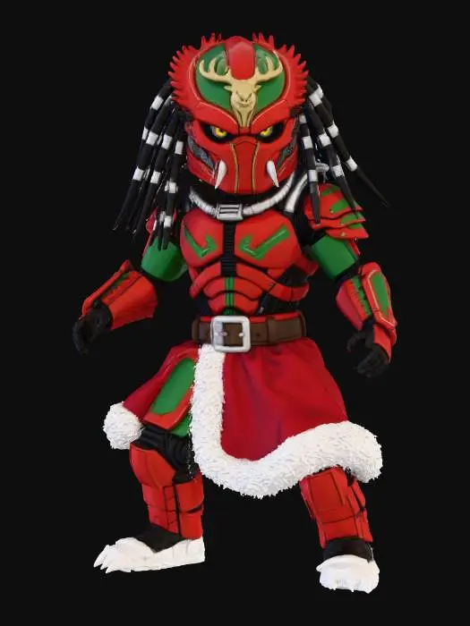 3D model for Santa Predator, #Christmas2025#