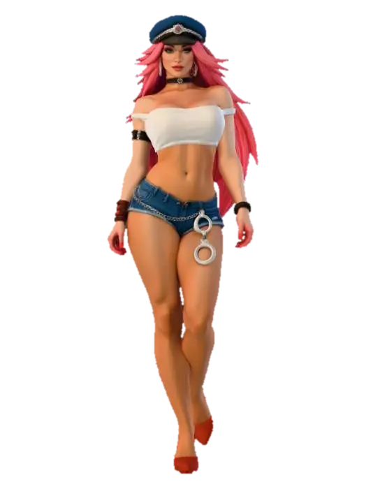 Street Diva 3D model, vytvořený pomocí AI