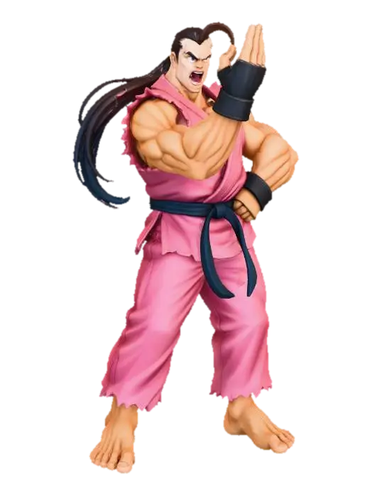 Dan Martial Arts Stance - Fight 3D model, vytvořený pomocí AI