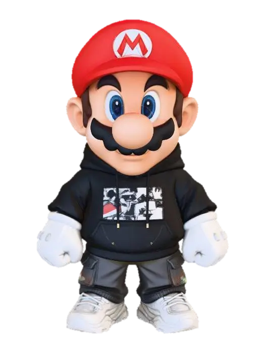 Urban Plumber Style 3D model, AI generated