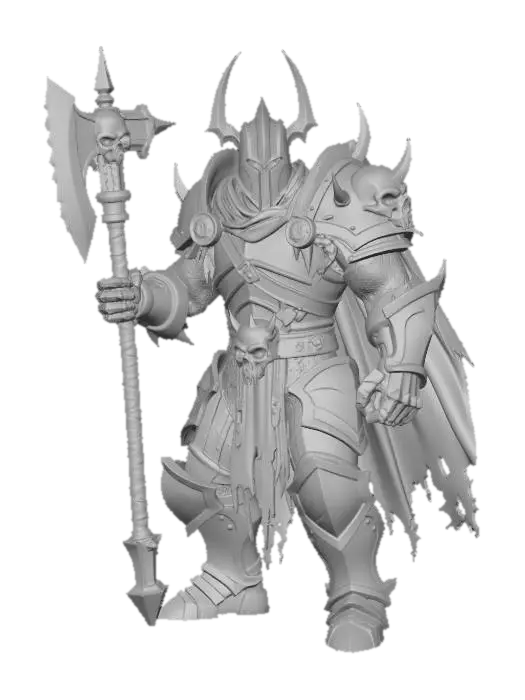 3D model for WOW Death Knight